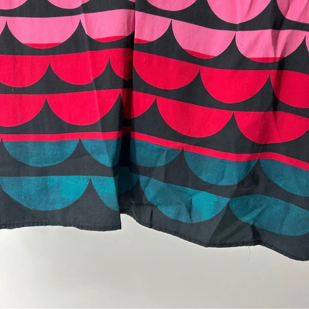 Corey Lynn Calter Geometric Blouse Large - Picture 2 of 5